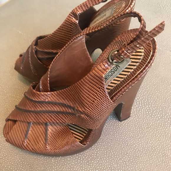 supercute retro MOSCHINO platforms - Picture 5 of 5